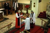 The installation of Rev Geoff in Shankill Parish Church