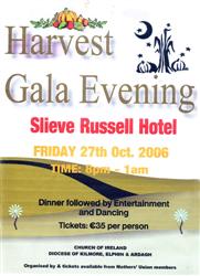 Harvest Gala Dinner in Slieve Russell