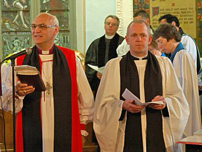 Bishop Ken with Rev Geoff Wilson