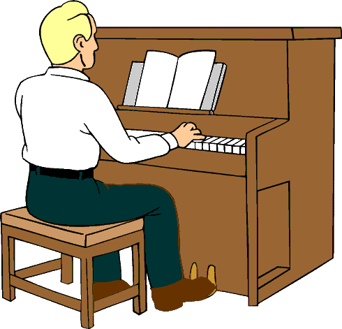 piano player