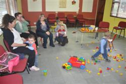 Tiny tots playing in the old Tomregan school