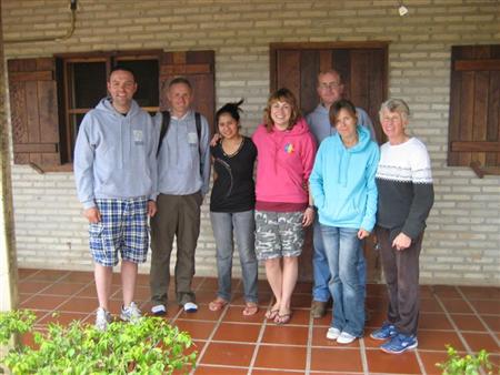 Richard and team with Claire Holmes & Beryl Baker