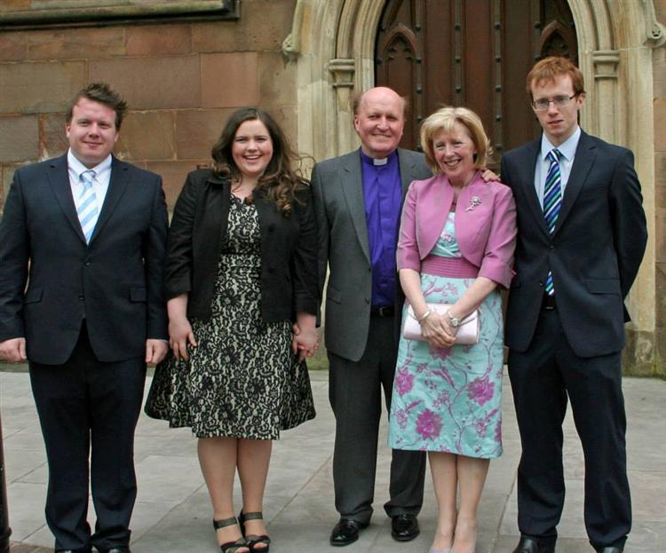 Michael, Esther Ferran, Jean and Richard Glenfield.