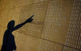 Somme memorial names
