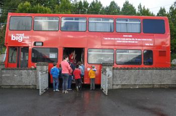 Big Red Bus Visit
