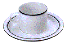 Tea cup and saucer