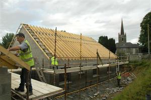 New Central School Building progress