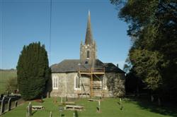 Scaffolding on Tomregan Church