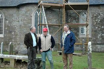 Rev Geoff, Eric Mitten & Nicolas Prinse.