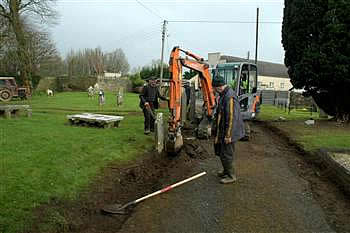 Drainage work at Tomregan