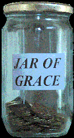 Jar of Grace nearly empty